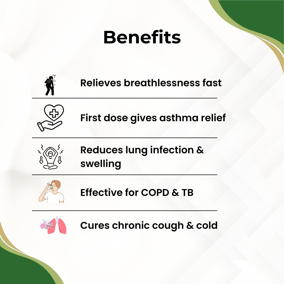 Asthmahar Capsule -best Ayurvedic medicine for Asthma and Bronchitis